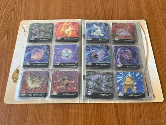 Pokémon Action Flipz Artbox 1999 1. séria - kompletný album - 5