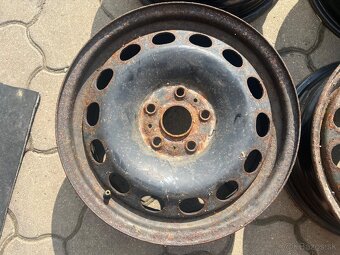 Predám plechové disky 5x112 R16 original VW Golf 7 Octavia 3 - 5