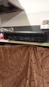 Predám koncový kvalitný zosilňovač the t.amp TA 1400 MK-X - 5