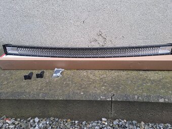 Led rampa 729W - 130cm Zaoblená - 3 radová Homologizovaná - 5