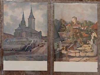 Pohľadnice - ŽILINA (čiernobiele + malý formát) - 5