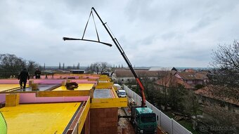 Výstavba domov, hrubá stavba, základová doska, betónové plot - 5