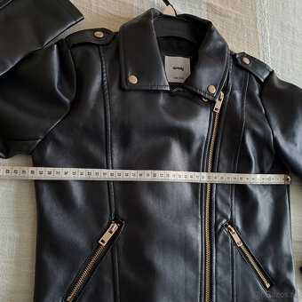 Koženková bunda 146 - 5