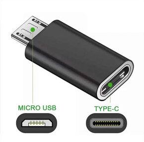 Redukcia / adaptér USB Micro-B na USB-C - 5