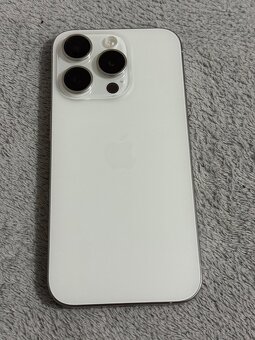 Predám Apple iPhone 15 PRO 256GB White Titan - 5