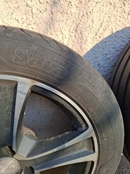 alu disky s letnymi pneumatikami 195/55 R16 - 5