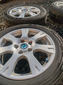 Skoda Octavia 2 - 5xALU disky R16 5x112 205/55 R16 - 5