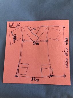 zdravotnícke oblečenie: Blúza v.36 - 5