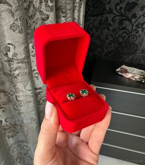 Zlate nausnice Van Cleef & Arpels 585 14k - 5