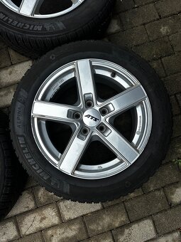 Predám elektrony ats 5x112 + zimné pneu Michelin 205/55 r16 - 5