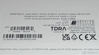 NOVE APPLE WATCH 10 46mm/JET BLACK NEROZBALENE TOP DARCEK - 5
