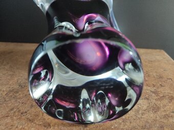 Váza z hrubého skla - 5