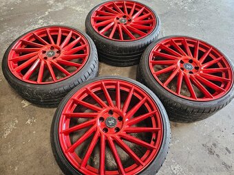 Audi A6 4F 4G Originálne 21“ KESKIN; HANKOOK pneumatikami - 5
