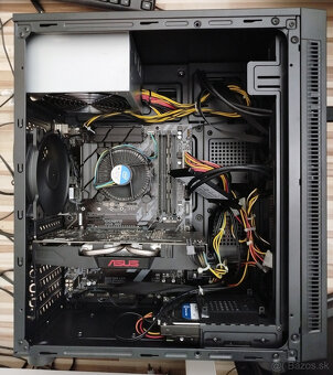 PC Core i3-8100, 16GB DDR4, GTX 1060-6GB, 500G SSD, 500G HDD - 5