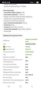 Predám bezecky pás Fassi F 8.0 - 5