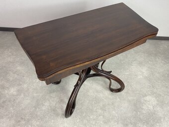 Výklopný kartový stolík Thonet - 5