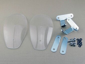 Univerzální deflektory řídítek chopper,naháč,skůtr. - 5