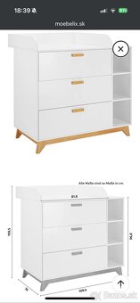 Komoda na prebaľovanie - 5