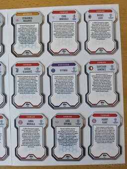 Chrome shield topps match attax 24/25 kartičky celý set 1-18 - 5