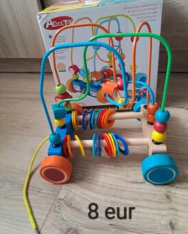 Hračky drevenné  , plast - 5