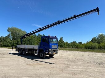 Prodám MAN TGA 26.430 valník 6x6 s Hydraulickou rukou Hiab - 5