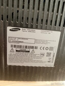 PREDÁM 🖥️ Samsung UE48JU6642U – 4K Smart TV, 48” - 5