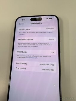 Apple iPhone 15 Pro Max 512GB US verzia - 5