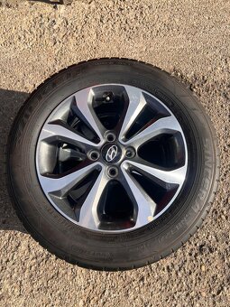 Predám letnú sadu kolies Hyundai i20 4x100 R15, 185/65R15 - 5