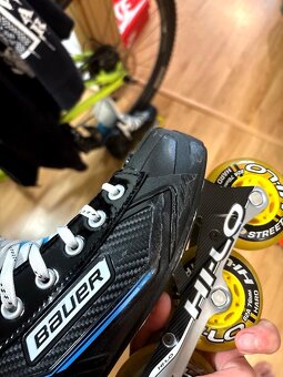Inline hokejové korčule Bauer RSX – Veľkosť 8 (EUR 42) - 5