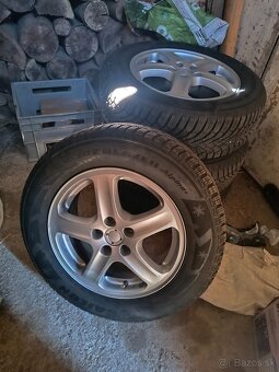 Predám zimnu sadu 195/65R15 5x100 - 5