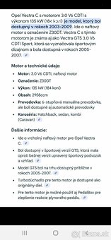 Opel vectra c  3.0cdti - 5