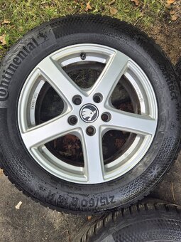 5x112R16+215/60 CONTINENTAL WINTERCONTACT TS870 ZIMNE - 5