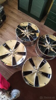Chromove elektrony Barracuda dvoj roztec 5x100/5x112 R19 - 5
