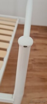 Kovová postel 90x200 - 5