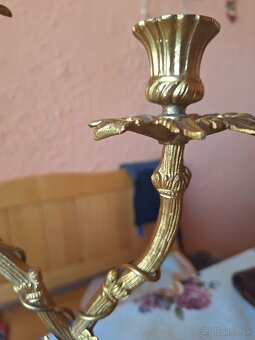 Luxusný seceni svietnik - 5