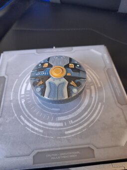 Unikátní stříbrná mince UFO - 5