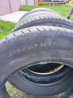 215/65 R17 4ks letné 80€ - 5