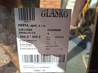 Plastové okno Hesta 3sklo dekor drevo 120x77cm - 5
