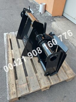 Predám nový adaptér, redukciu z mecalac na jcb, cat, bobcat - 5