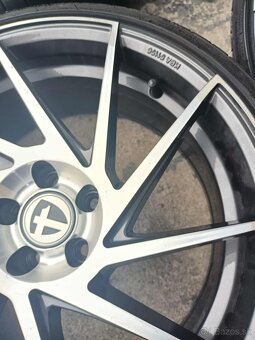 4ks alu disky orig. Tomasson 5x100 R18 - 5