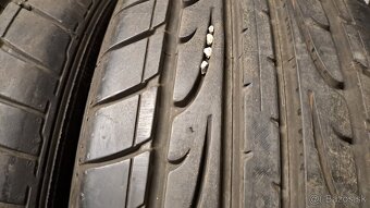 Predám 4ks jazdené letné 215/45r16-86W Dunlop - 5