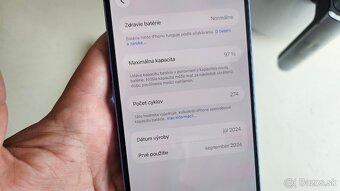Apple iPhone 16 Plus 128GB modrý - aj vymením - 5