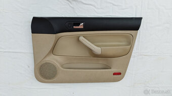 Kozeny svetlo bezovy tapacir GOLF 4. - 5