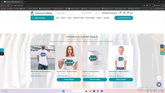 Predám eshop + tlačiarne na výrobu tričiek s potlačou - 5