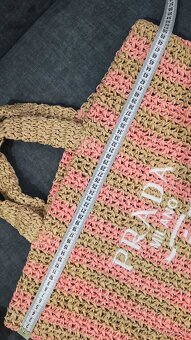 Prada kabelka velka letná raffia - 5