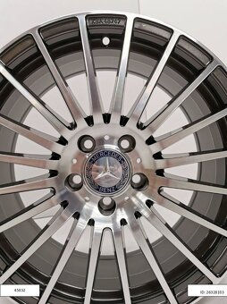 Mercedes A,B,CLA,C,E alu disky 8Jx18 ET45 5x112 1210 - 5
