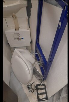 WC splachovací systém podomietkový Delta kompletný - 5