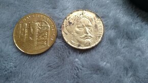 Rôzne mince minca koruna halier dukát medaila - 5