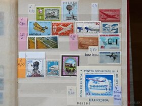 Známky - letectvo, loďstvo a doprava bez pečiatky - 5