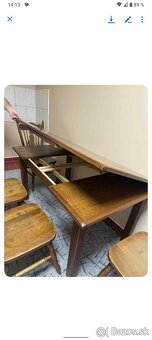 Jedálenský  stôl a stoličky - 5